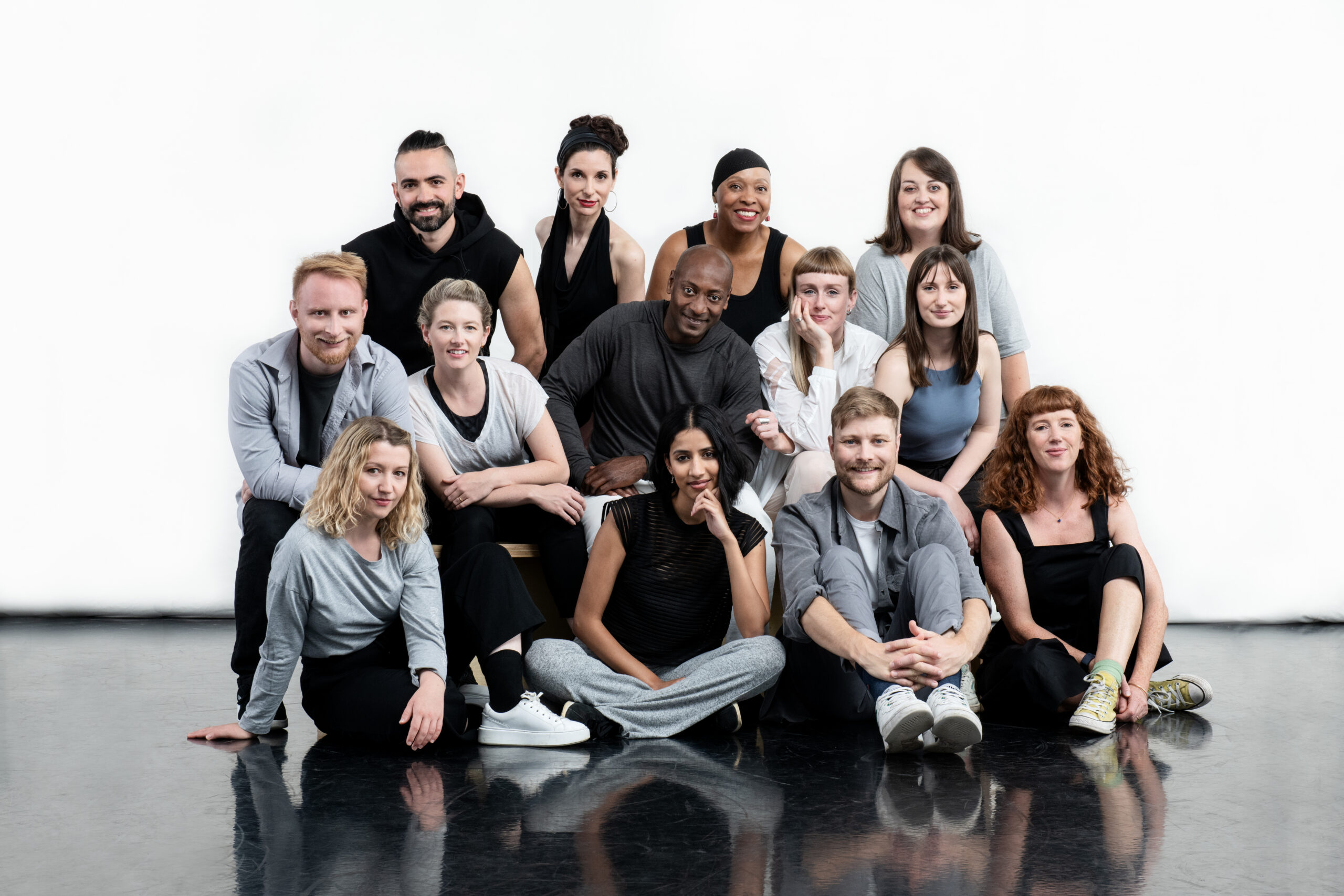 Group image of Rambert's faculty members