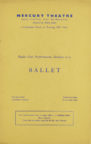 Cover for Mercury Theatre programme for 16 January 1938. RDC/MA/04/01/0047