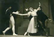 Mephisto Valse (Ashton, 1934): Walter Gore, Alicia Markova, Frederick Ashton. Photo © Pollard Crowther. RDC/PD/01/72/1