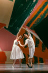 Pulcinella (Alston, 1987): Amanda Britton and Ben Craft. Photo © Catherine Ashmore.