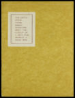 Cover of the programme for A Triple Bill at the Arts Theatre Club, 9 March 1928. RDC/MA/04/01/0003