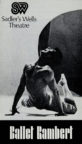 Programme for the London premiere of The Tempest (Tetley, 1979), Sadler's Wells Theatre, London, 1979.